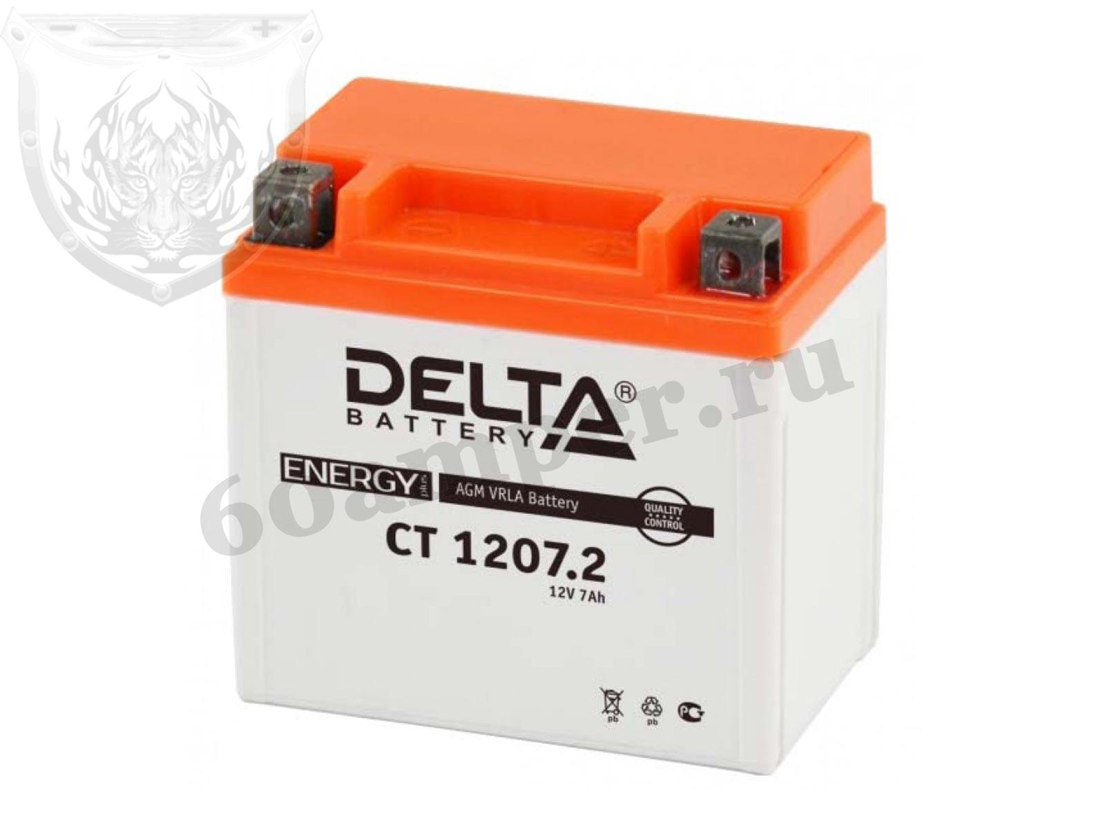 Изображение Аккумулятор DELTA CT 1207.2 : №1