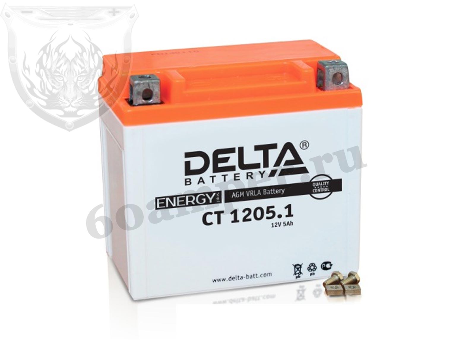 Изображение Аккумулятор DELTA CT 1205.1 : №1