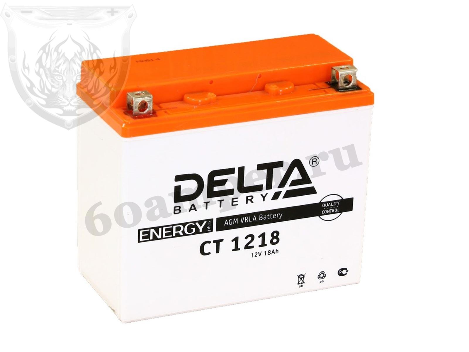 Изображение Аккумулятор DELTA CT 1218 : №1