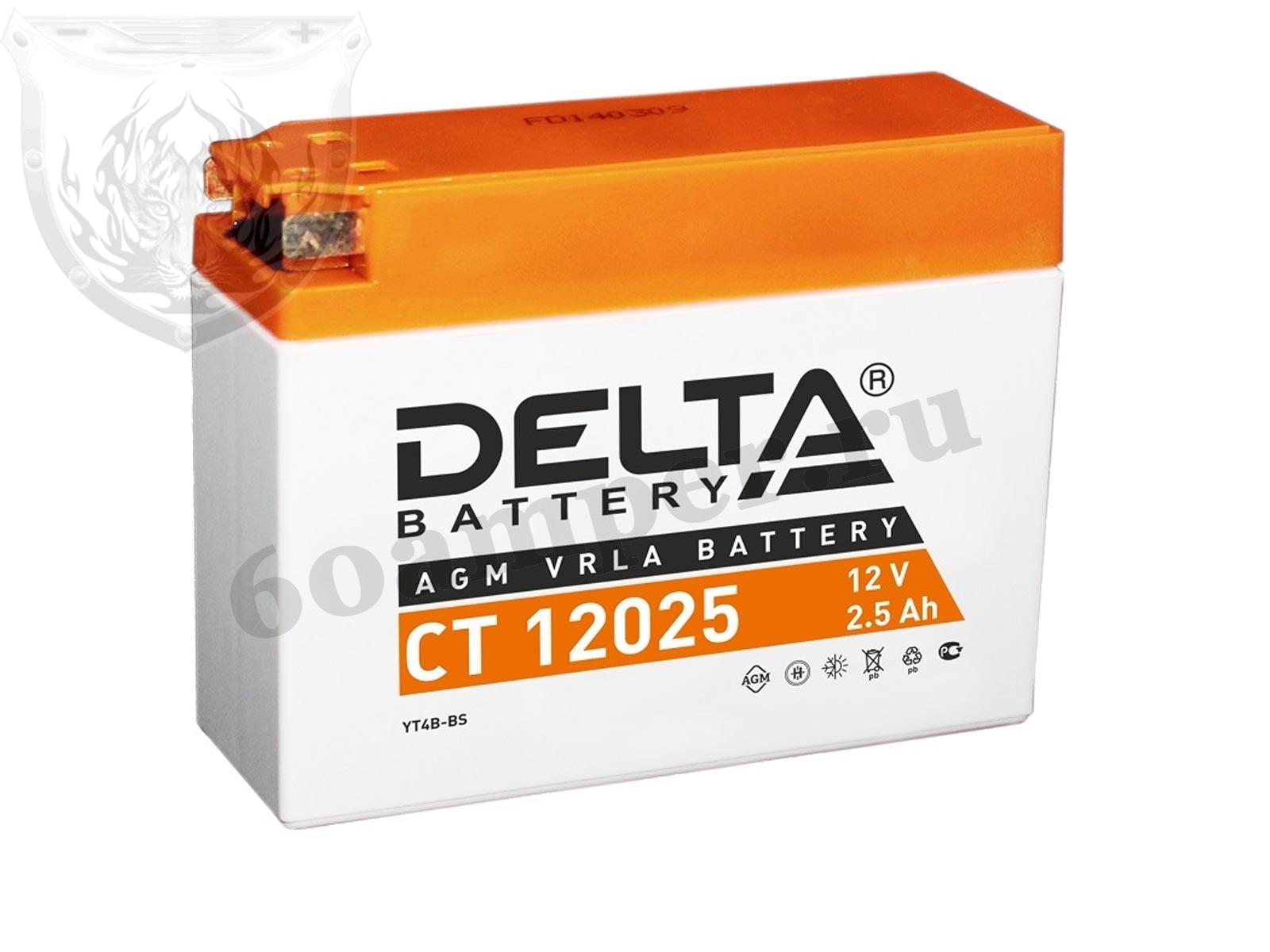 Изображение Аккумулятор DELTA CT 12025 : №1