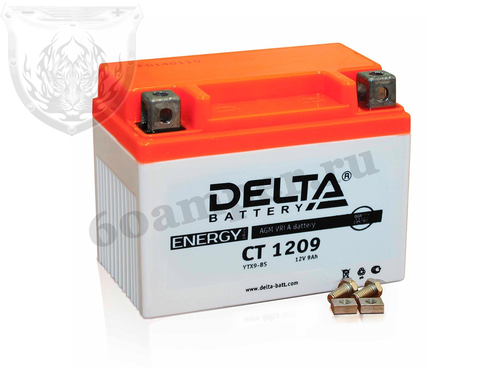 Изображение Аккумулятор DELTA CT 1209 : №1