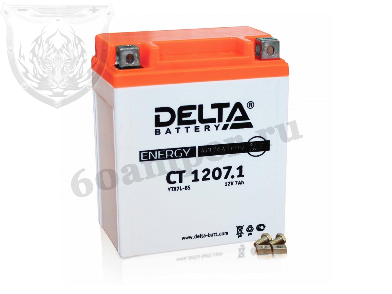 Изображение Аккумулятор DELTA CT 1207.1 : №1