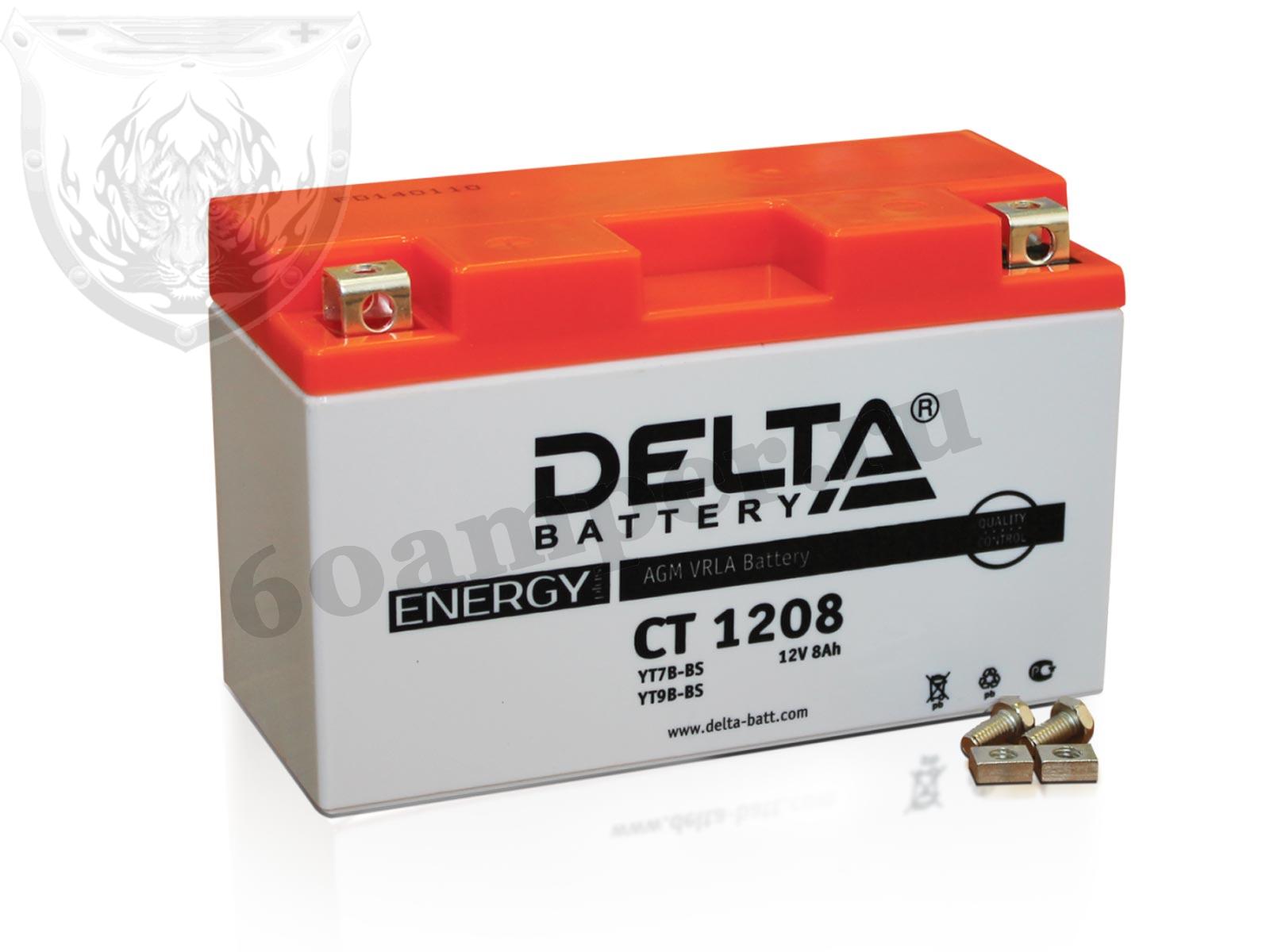 Изображение Аккумулятор DELTA CT 1208 : №1