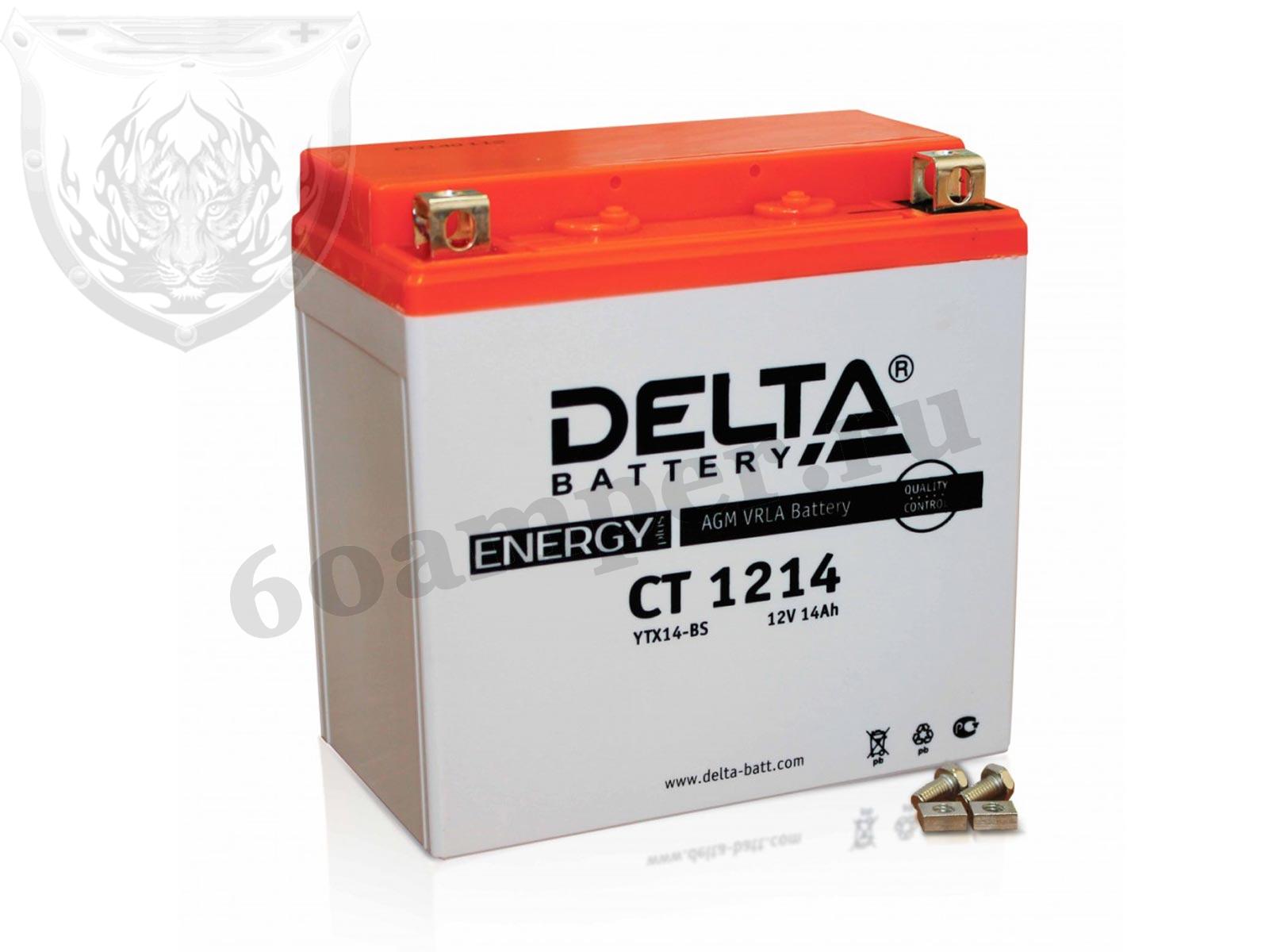 Изображение Аккумулятор DELTA CT 1214 : №1