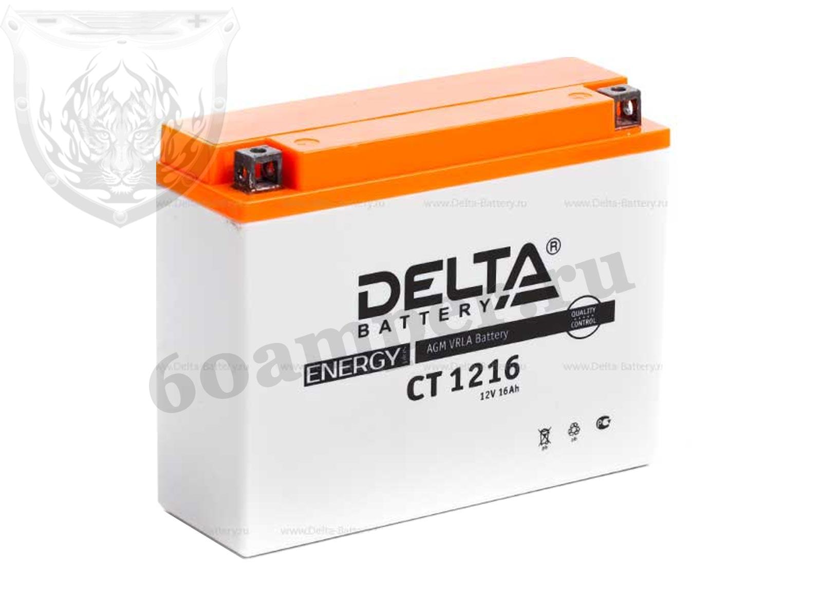 Изображение Аккумулятор DELTA CT 1216 : №1