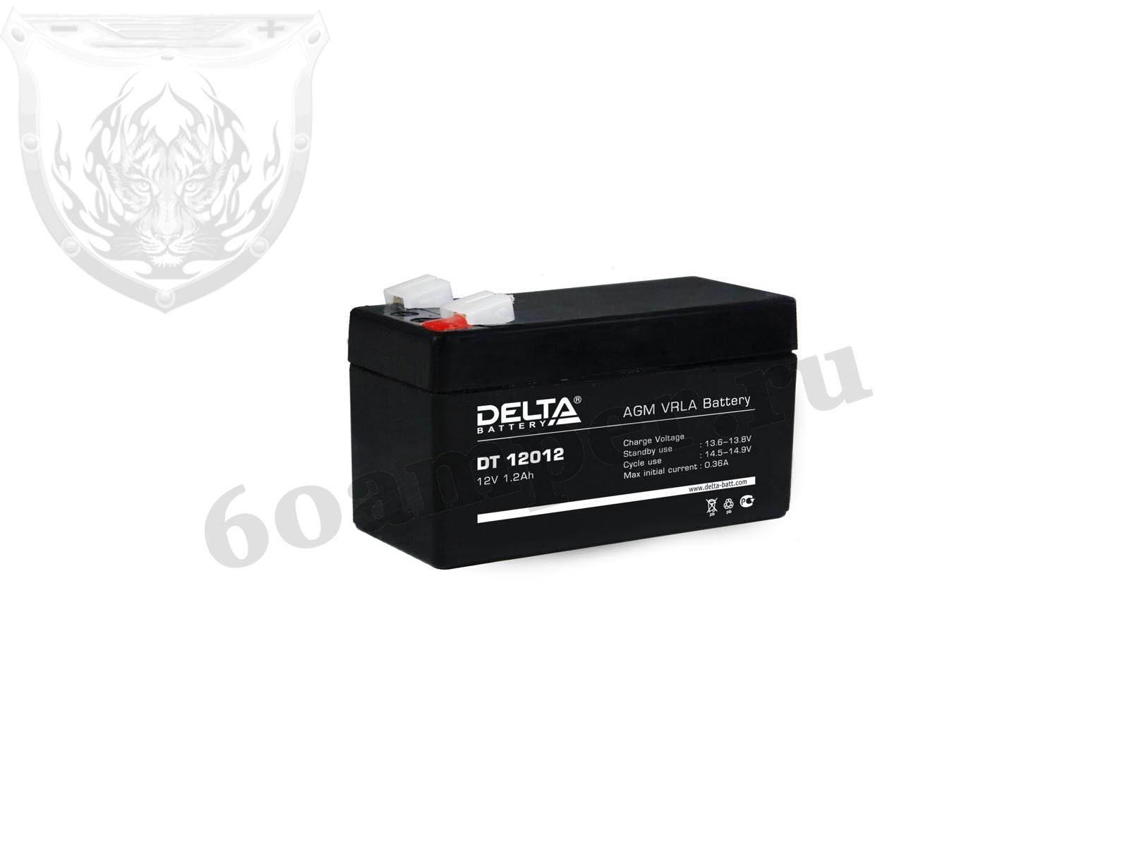 Изображение Аккумулятор DELTA DT 12012 : №1