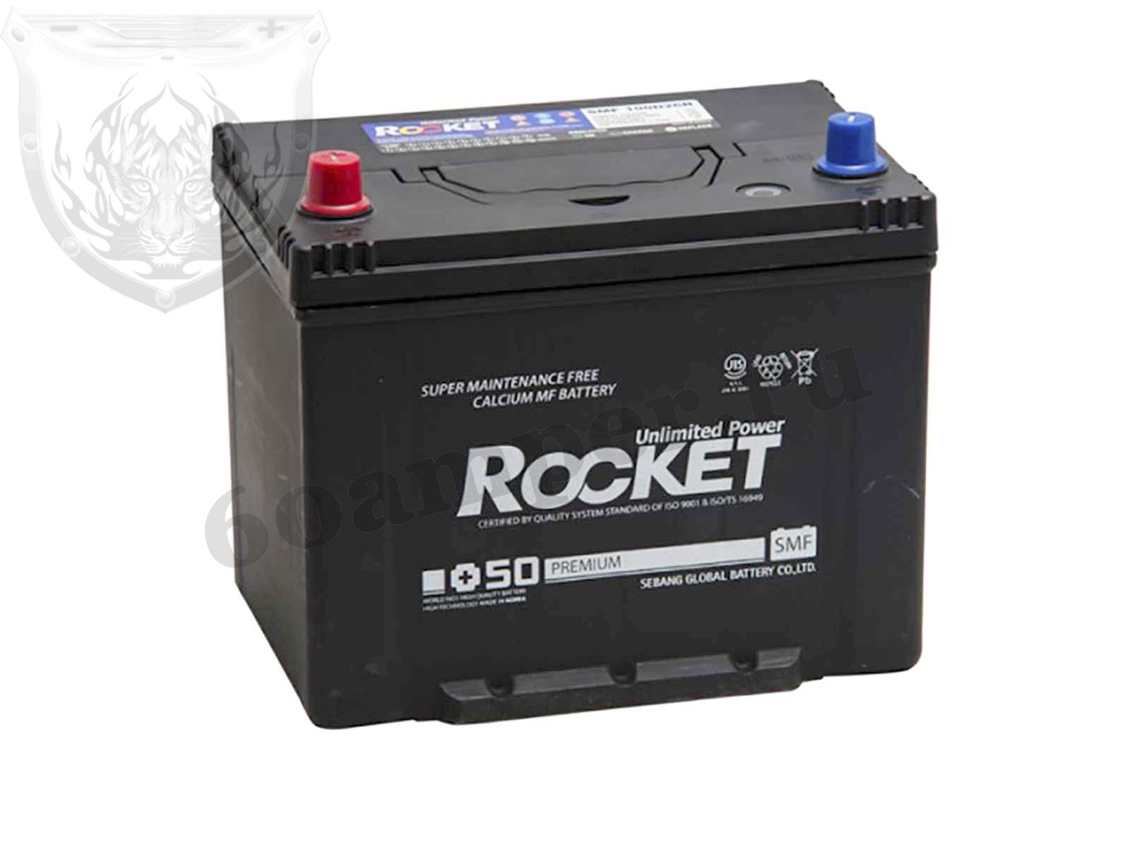 Изображение Аккумулятор ROCKET 85 А*ч Прямая полярность Азия : №1