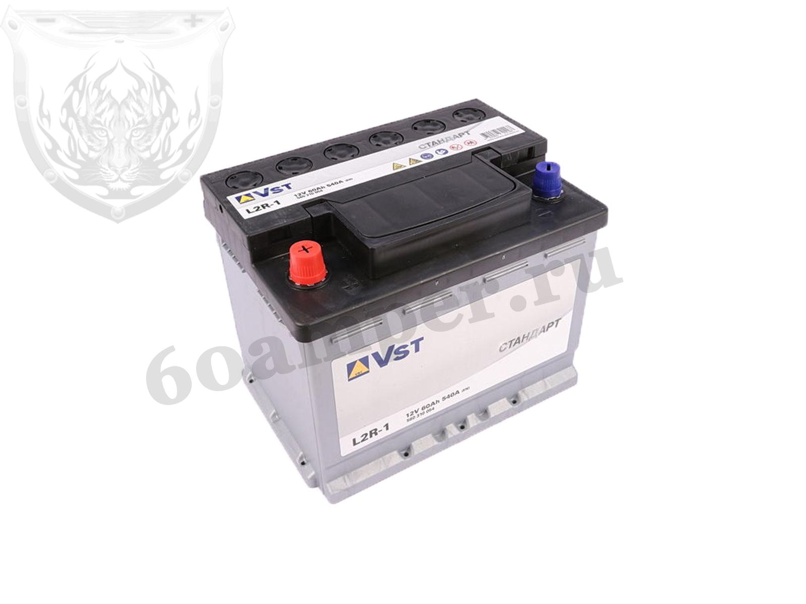 Изображение Аккумулятор VST 60 А*ч Прямой (560310054) : №1