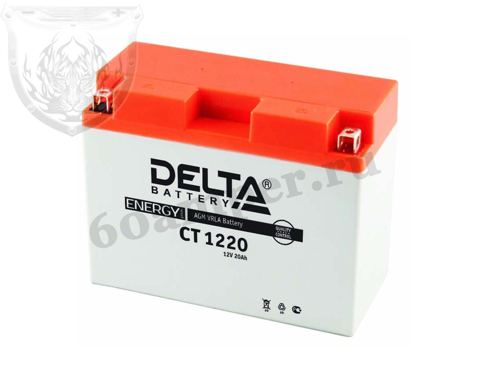 Изображение Аккумулятор DELTA CT 1220 : №1