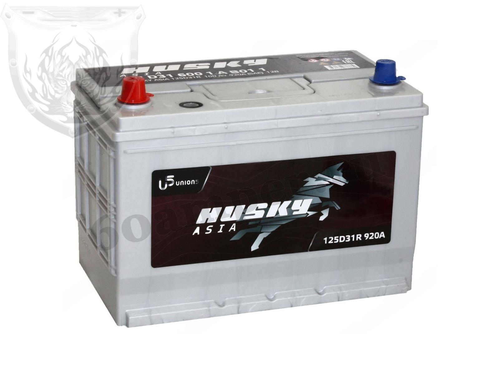 Изображение Аккумулятор HUSKY 100 А*ч Прямой Азия : №1