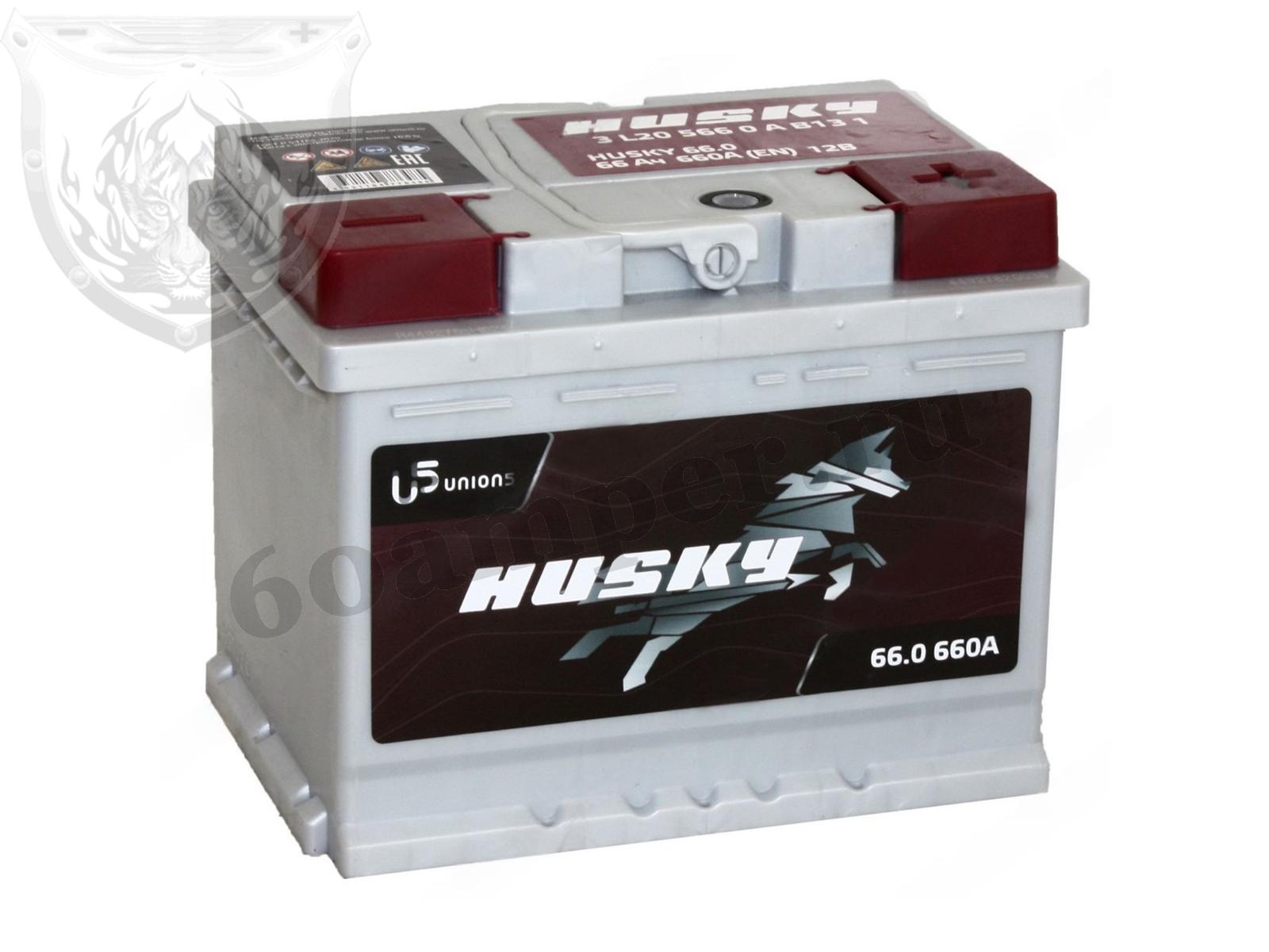 Изображение Аккумулятор HUSKY 66 А*ч Обратный : №1