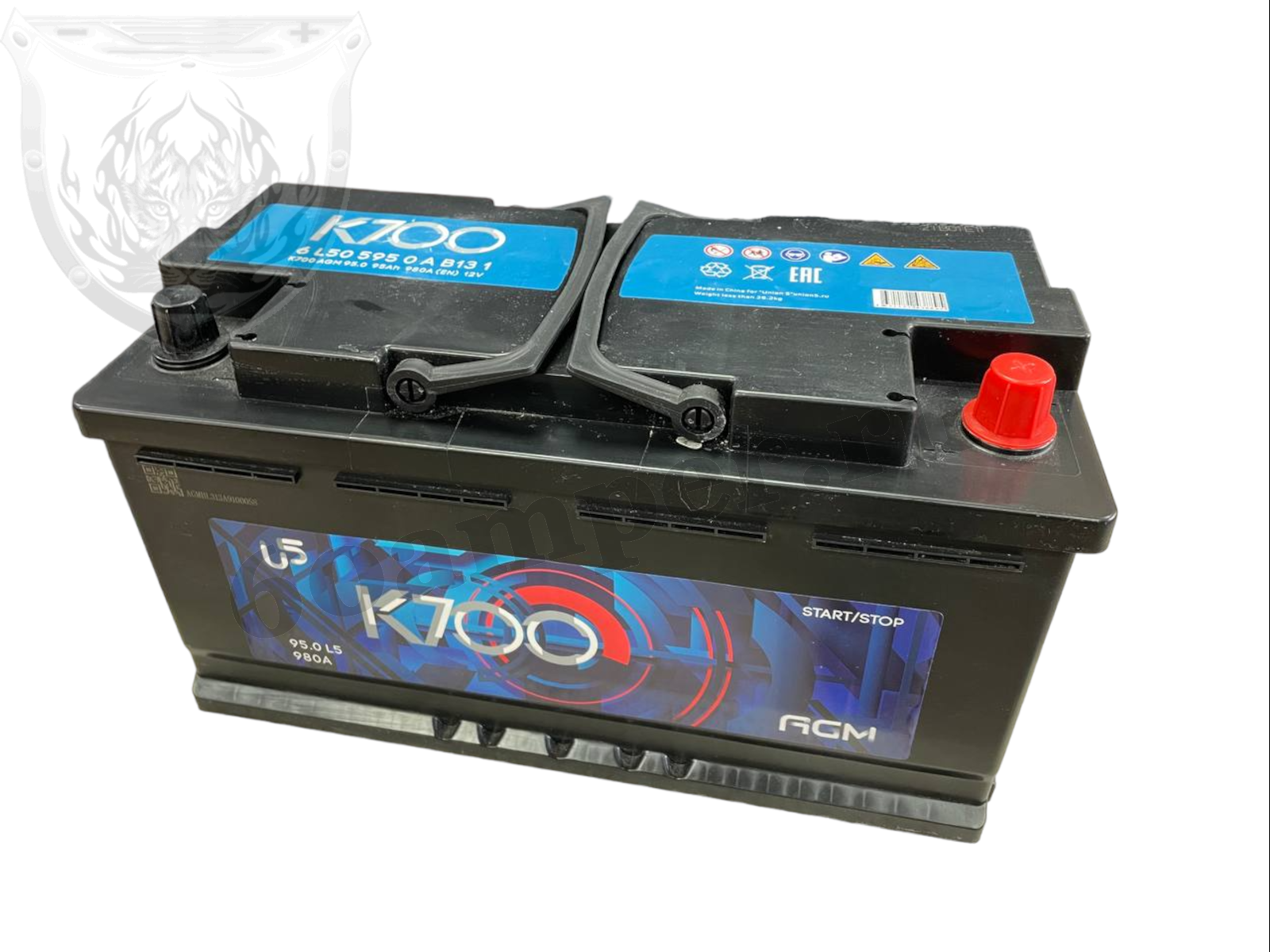 Изображение Аккумулятор K700 95 А*ч Обратный AGM : №1