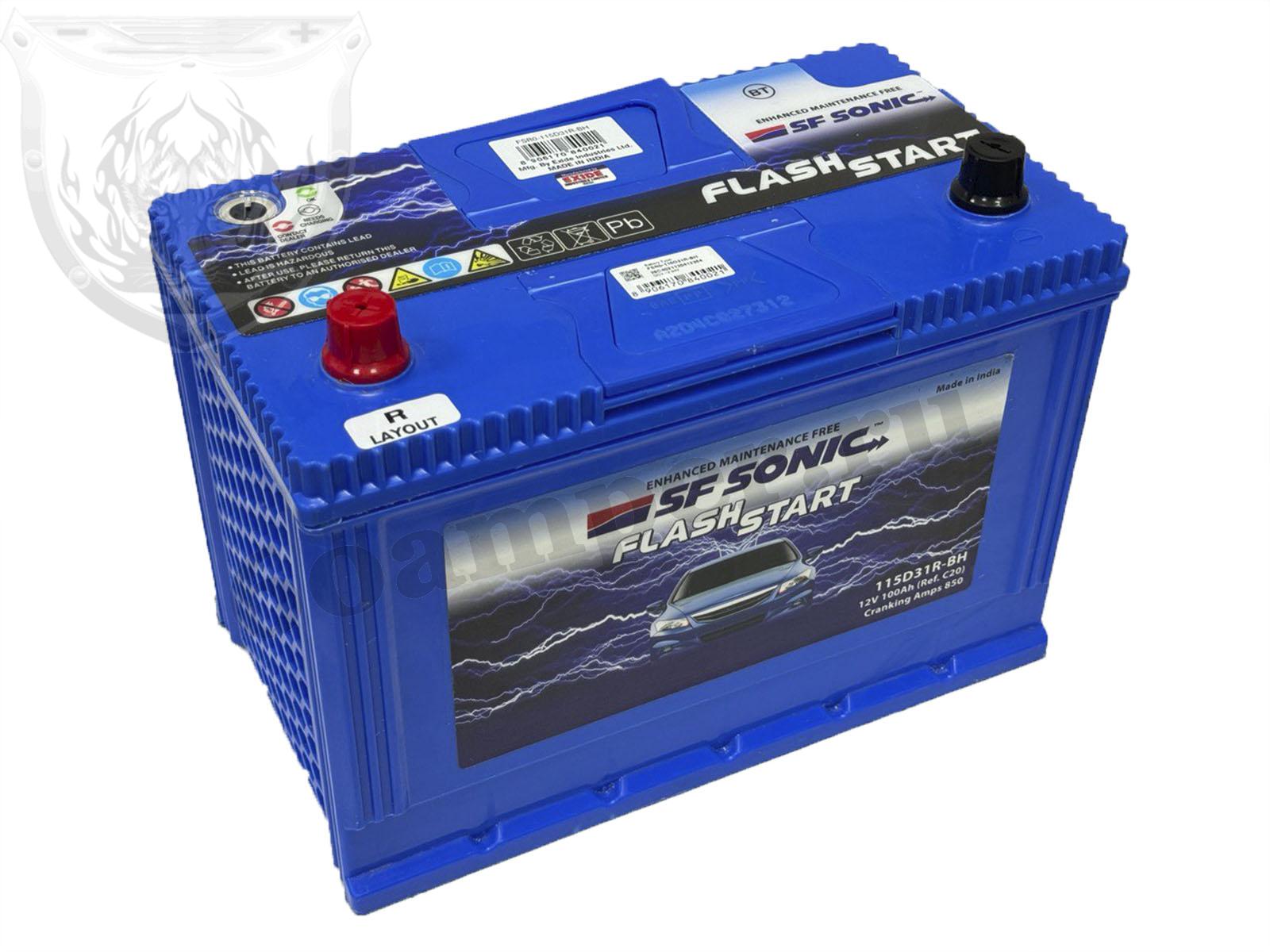 Изображение Аккумулятор SONIC 100 А*ч Прямой Азия 115D31R : №1