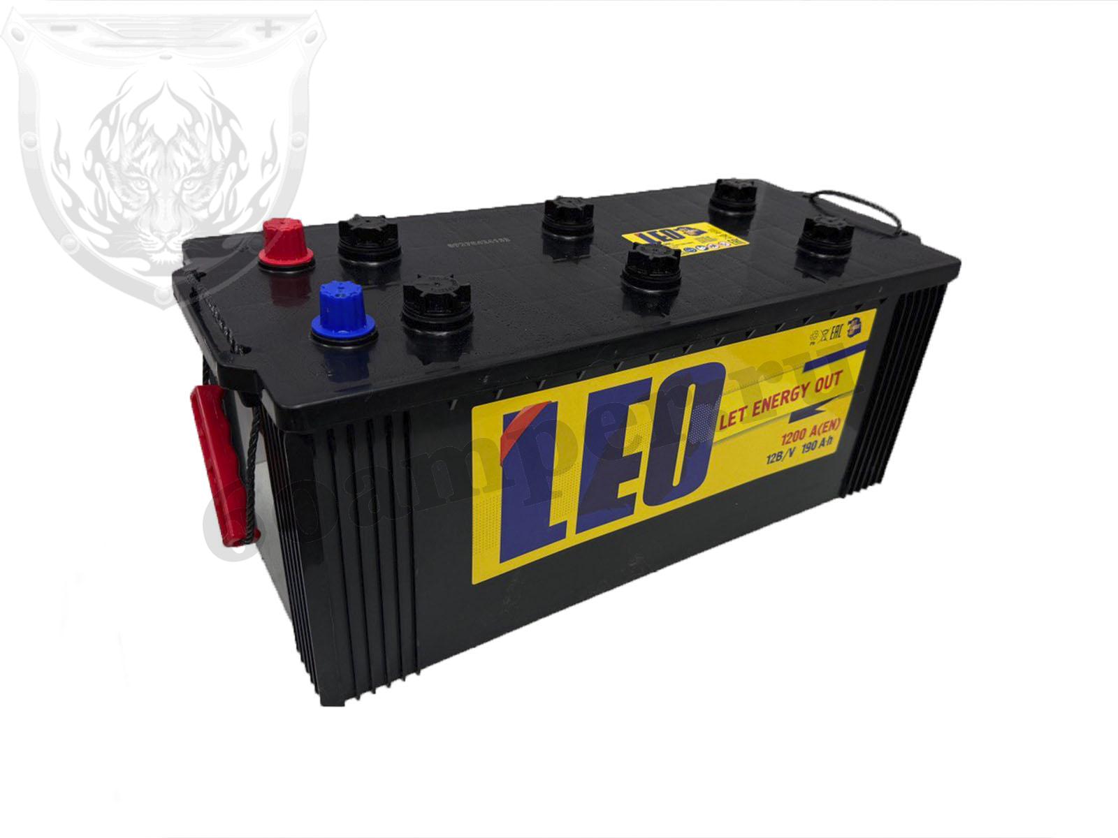 Изображение Аккумулятор LEO 190 А*ч Евро Полярность : №1