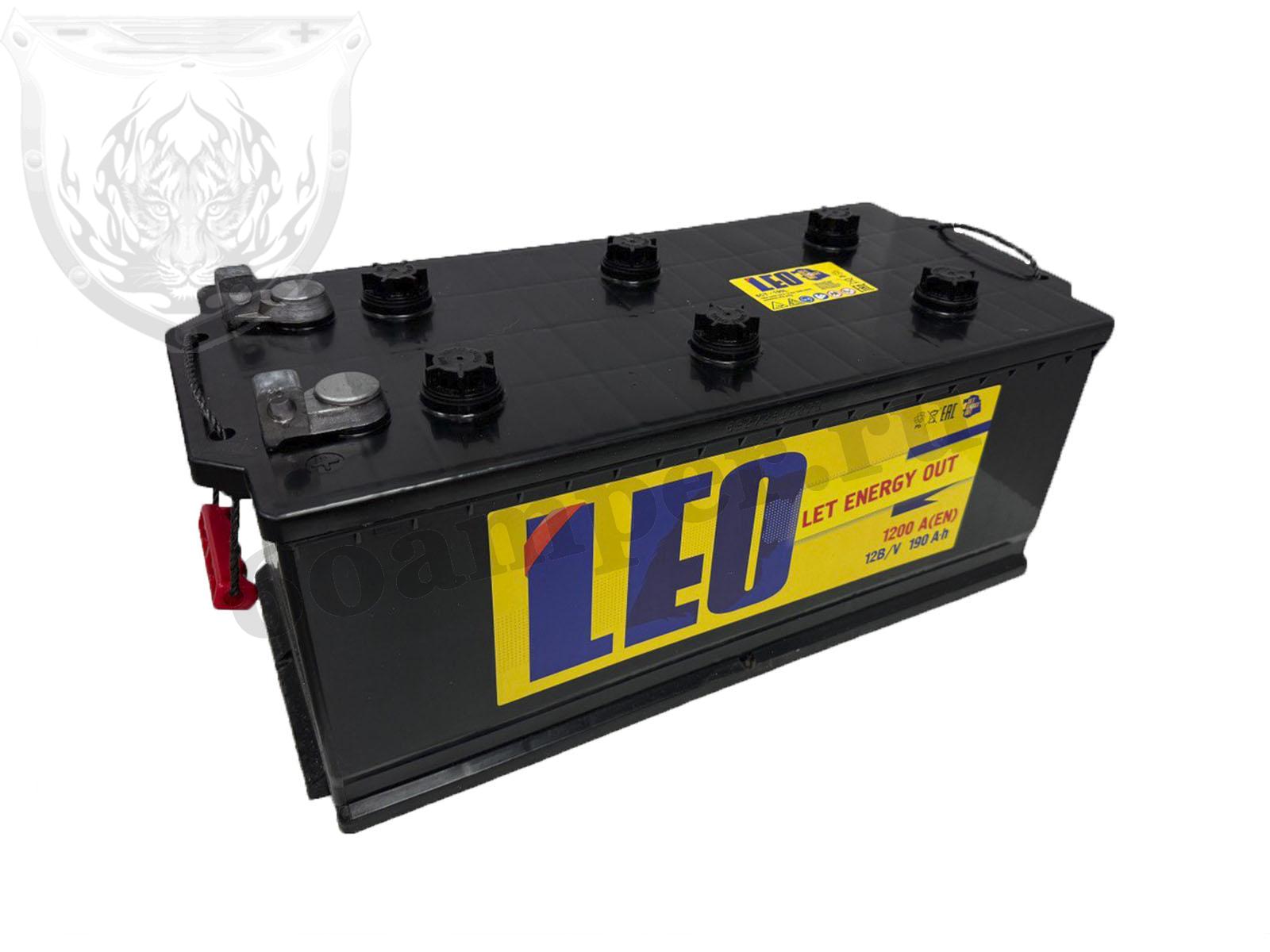 Изображение Аккумулятор LEO 190 А*ч Рос Полярность Болт : №1