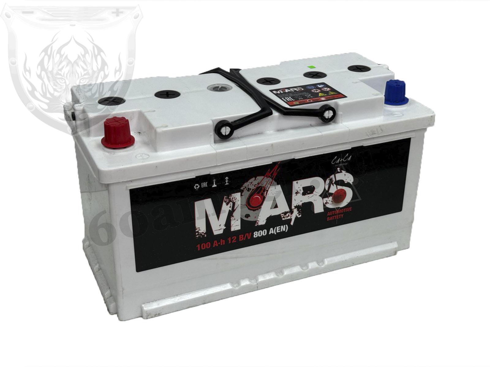 Изображение Аккумулятор MARS 100 А*ч Прямой : №1
