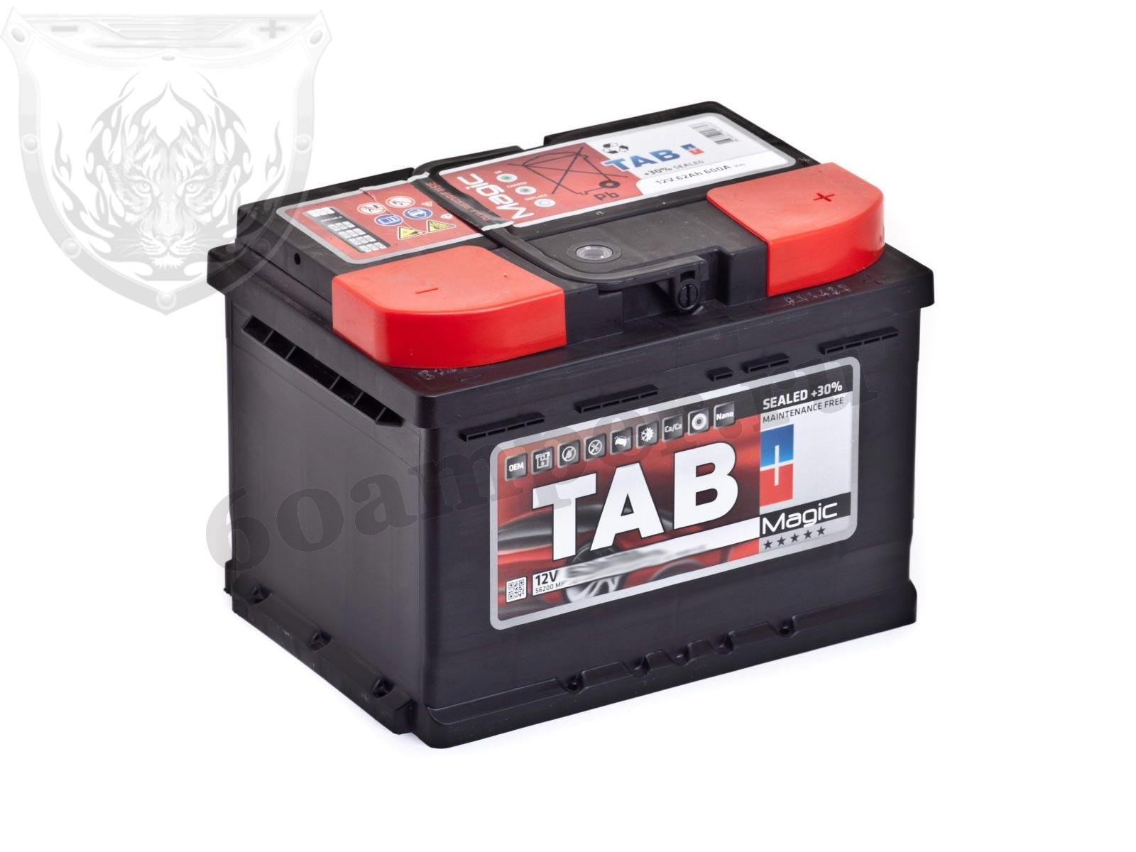 Изображение Аккумулятор TAB 66 А*ч Обратный MAGIC : №1